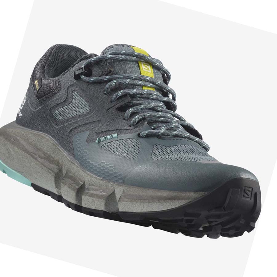 Salomon WoPREDICT HIKE GORE-TEX Túracipő Női Titán | HU 2836MQZ